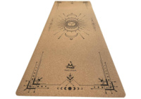 Килимок для йоги корковий Guru Lunar Sun RAO 183×68×0.5 см