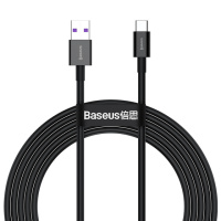 Кабель Baseus Superior USB 2.0 to Type-C 66W 2M Черный (CATYS-A01)