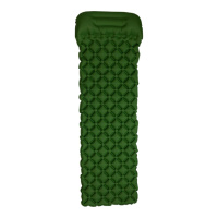 Матрас для палатки надувной походный 190х55х3 см туристический матрас Зеленый SJ-0084GR