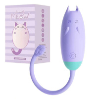 Кліторальний вібратор кішечка Lilo «We Love QiQi» USB (без Д/К) фіолетовий