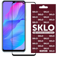 Захисне скло SKLO 3D (full glue) для Huawei Y8p (2020) / P Smart S, Чорний - купити в SmartEra.ua