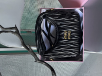 Сумка MIU MIU Wonder Matelasse Leather Hobo чорний