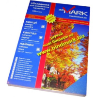Обложка для переплета bindMARK карт. Кантри А4 230г/м2 (100 шт.) т.-синяя (41724)