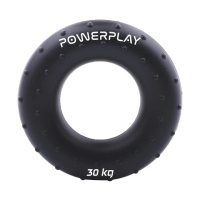 Еспандер кистьовий силіконовий PowerPlay PP-4338 Hand Grip Hard 30 кг. Чорний