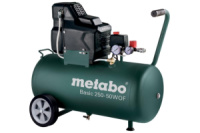 Компресор безмасляний Metabo Basic 250-50 W OF (601535000): ресивер 50л, 220 л/хв., 1,5 кВт, 8 бар, 29 кг