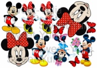 Вафельные картинки на тему: Микки Маус и его друзья