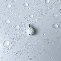 Серебряная подвеска CatalogSilver с опалом 1.058ct (2141136)