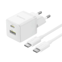 МЗП Baseus Palm Fast Charger 30W (1USB-A/1C) + кабель Type-C to Type-C (P1011160A)