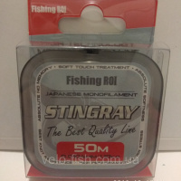 Леска FishingROI 50m STINGRAY  0.104