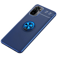 TPU чохол Deen ColorRing під Магнітний тримач (opp) для Xiaomi Redmi Note 10 / Note 10s (синій / Синій) - купити в SmartEra.ua