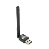 Беспроводной сетевой адаптер с антенной 10см Wi-Fi-USB LV-UW10 -2DB MTK7601, 802.11bgn, 150MB, 2.4 GHz, WIN7/XP/Vista/2K/MAC/LINUX, Blister Q