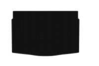 Резиновый коврик в багажник V1 (Черный) для Seat Ibiza 2017- гг