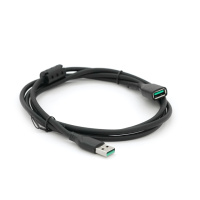 Удлинитель VEGGIEG V-U105, USB 2.0 AM/AF, 1,0m, Black, Пакет