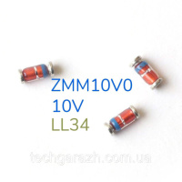 Стабілітрон ZMM10V0 10V 0.5W, корпус LL-34 (SMD SOD-80)