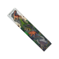 Набор фигурок динозавров C961-4/5, 6 штук, тубус 46*4*7см C961-4