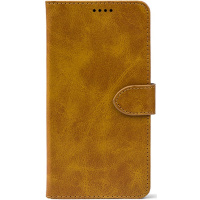 Чохол-книжка Crazy Horse для Xiaomi Redmi 14C 4G/Poco C75 Camel (Front) (Код товару:38828)