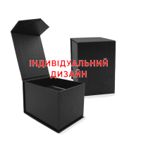 Коробочка для годинника Awarder 2 чорна з індивідуальним дизайном (SKU: 1202-0325)