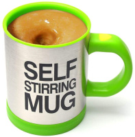 Кухоль-мішалка NBZ Self Stirring Mug автоматична 350 мл Green