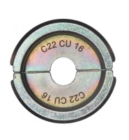 Матриця обтискна для кабелів та конекторів MILWAUKEE, C22 CU16/C5