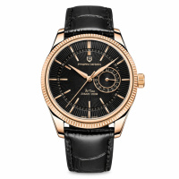 Чоловічий годинник Pagani Design PD-1689 Gold-Black з сапфіровим склом та механізмом SEIKO VH65