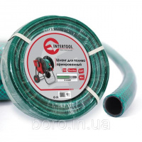 Шланг для полива 3-х слойный 3/4«, 50м, армированный PVC Intertool GE-4046