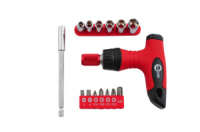 Отвертка Intertool - Т-образная реверсивная 15 ед. 1 шт.