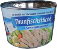 Тунець в олії Thunfischstücke 1705г