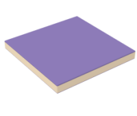 Детский мат KIDIGO 1х1х0,05 (ПВХ, вторичный поролон)