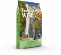 Taste of the Wild Feline Rocky Mountain Cat с мясом оленины и лососем для кошек - 6,6 кг, 2 кг