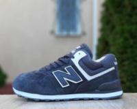 Зимові жіночі кросівки New Balance 574 (36-41) Хутро