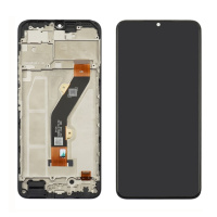 Дисплей для Infinix Hot 30i (X669) с чёрным тачскрином и корпусной рамкой