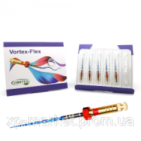 Vortex FLEX, нікель-титанові профайли для викривлених каналів, 6 шт 25/06 (25 мм)