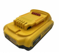 Аккумулятор для шуруповерта DeWalt DCB180 DCD740 1.5Ah 18V желтый Li-Ion