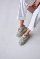 Стильні жіночі кеді з натуральної замші v7-006-12z