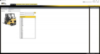Установка программы Caterpillar Forklift MCFA, MCFE 2019