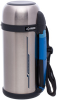 Термос Zojirushi SF-CС15XA 1.5 л (складная ручкаремешок) / цвет стальной (1678-00-18)