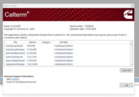 Встановлення програми Cummins Calterm 5.15 + MetaFiles