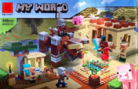 Конструктор 11477 My World Патруль разбойников 580 деталей