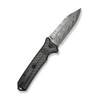 Ніж складаний туристичний Civivi Neurohaptic, (9.5 см) Damascus / Carbon Fiber & G10