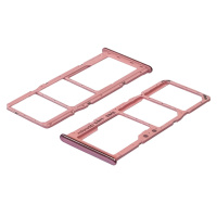 Держатель для SIM карты для Samsung A515/ A715 Galaxy A51/ A71 (2020) Prism Crush Pink розовый