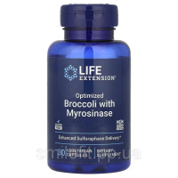 Брокколі з мірозиназу, Optimized Broccoli and Myrosinase, Life Extension, 30 вегетаріанських капсул