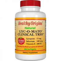 Ликопин + Селен + Витамин Е, Clinical Trio, Lyc-O-Mato, Healthy Origins, 60 желатиновых капсул