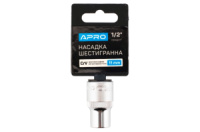 Головка шестигранная Apro 11 мм x 1/2« (252711)