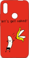 Чехол-накладка TOTO Cartoon Soft Silicone TPU Case Huawei P Smart Z Banana Red