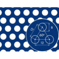 Перфорированный лист сталь 3,0х1000х2000