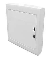 TENCE Щиток розподільчий (під автомати) модульний щит пластиковий корпус під 36 (18х2) автомата / модуля, непрозора дверцята / білий корпус, накладний монтаж