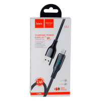 Кабель Hoco S51 Extreme, Lightning, 1.2m, 2.4A, Black