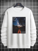 Світшот чоловічий (оверсайз) - білий - 74-011