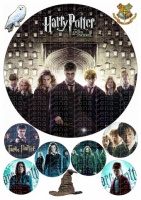 Вафельные картинки на тему: Гарри Поттер
