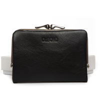PODIUM Кошелек Classic Женский кожа DR. BOND WN-23-14 black Распродажа
